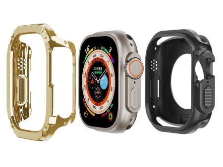 Apple Watch Ultra protective cover - Gold on Sale