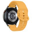 20mm Silicone Band Garminactive 5   Garmin vivoactive 5   Venu Sq Wave Design Watch Strap - Yellow Online now