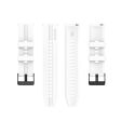 22mm Universal silicone watch strap - White Online