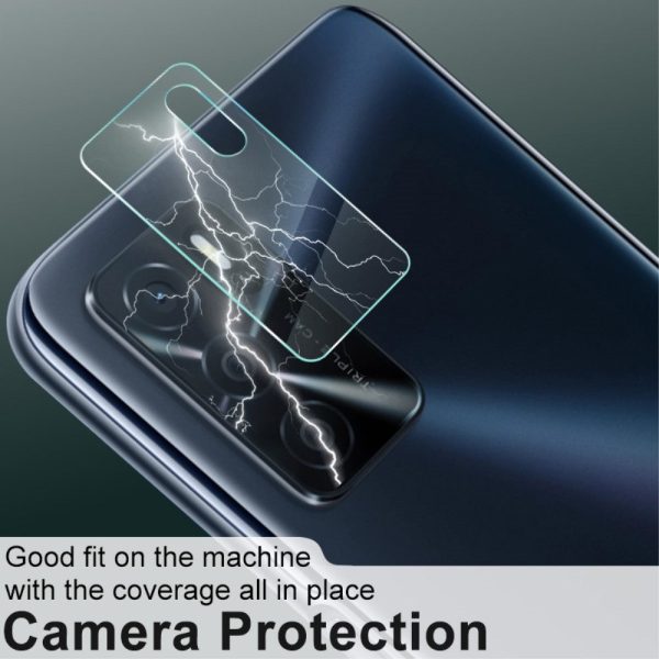 2Pcs IMAK Oppo A54s   A16s   A16 tempered glass camera lens protector Fashion