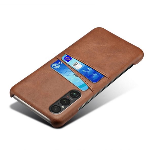 Dual Card case - Sony Xperia 1 V - Brown Online