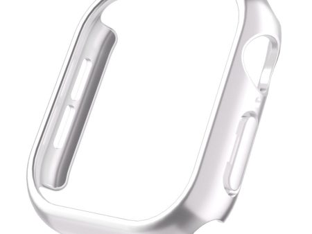 Apple Watch Series 10 42mm Case Matte Hollow Hard Bump Resistant Watch Protective Cover - Silver Fashion