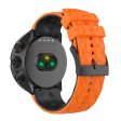 24mm silicone watch strap for Suunto - Orange Online Sale