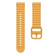 22mm Silicone Band Xiaomi Watch S4 Sport   Redmi Watch 5 Active Wave Design Watch Strap - Yellow Sale