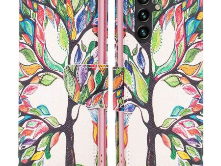 Wonderland Samsung Galaxy A14 flip case - Life Tree Sale