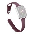 Apple Watch 41mm   40mm   38mm Slim Bands Wrist Strap - Smoke Purple Fashion