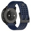 22mm silicone strap for Suunto watch - Midnight Blue Online