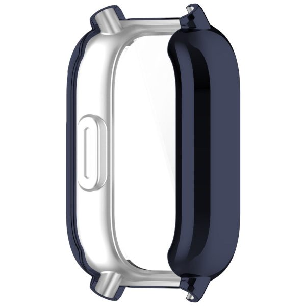 Xiaomi Redmi Watch 5 Lite Case Electroplating Soft Flexible Protective Watch Frame Cover - Midnight Blue Sale