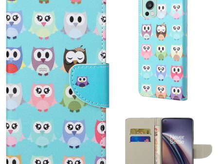 Wonderland OnePlus Nord 2 5G flip case - Cute Owls Online