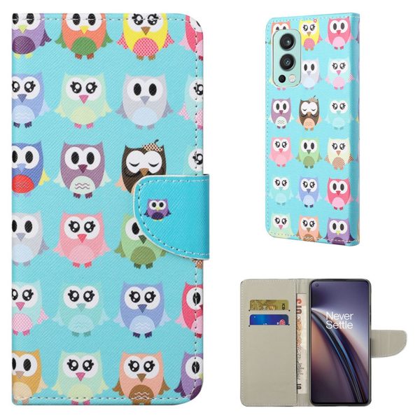 Wonderland OnePlus Nord 2 5G flip case - Cute Owls Online