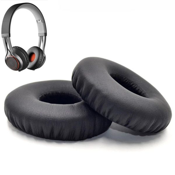 1 Pair Jabra Revo on-ear leather earpads - Black Online Sale