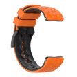 24mm silicone watch strap for Suunto - Orange Online Sale