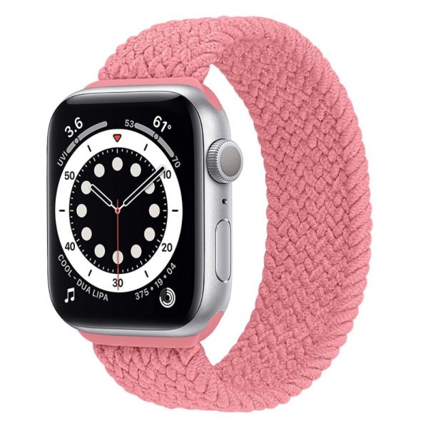 Apple Watch (45mm) elastic watch strap - Pink   Size: XL Cheap