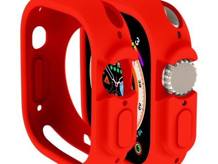 Apple Watch Ultra candy color cover - Red Online