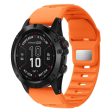 26mm Silicone Band Garmin Fenix 8 51mm   Enduro 3   Enduro 2 Quick Release Watch Strap - Orange Online