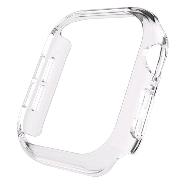 Apple Watch Series 10 46mm Case Matte Hollow Hard Bump Resistant Watch Protective Cover - Transparent Fashion