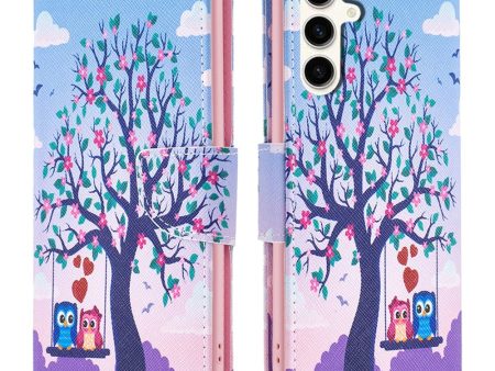 Wonderland Samsung Galaxy S23 FE flip case - Two Owls on Sale