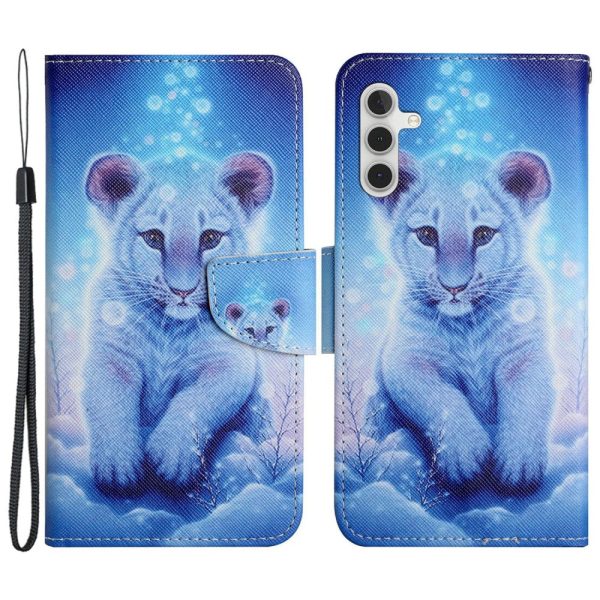 Wonderland Samsung Galaxy A25 flip case - Leopard Online