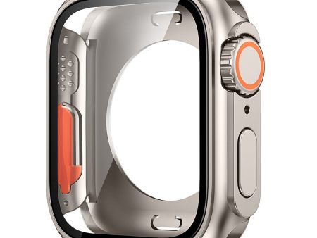 Apple Watch Case with tempered Glass Protector - Titanium Gold For Discount