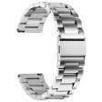 22mm Universal stainless steel watch strap - Silver Online now