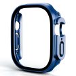 Apple Watch Ultra cover with tempered glass screen protector - Official Blue Hot on Sale