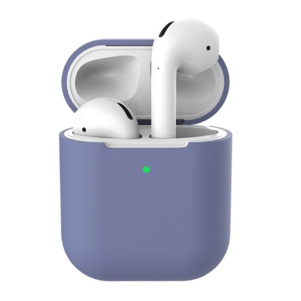 Apple Airpods silicone charging case - Dark Purple Cheap