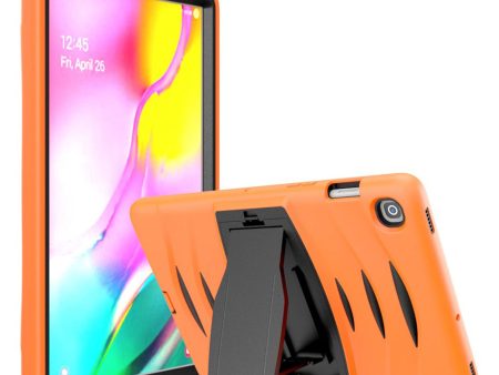 Samsung Galaxy Tab S5e shockproof silicone hybrid case - Orange Cheap