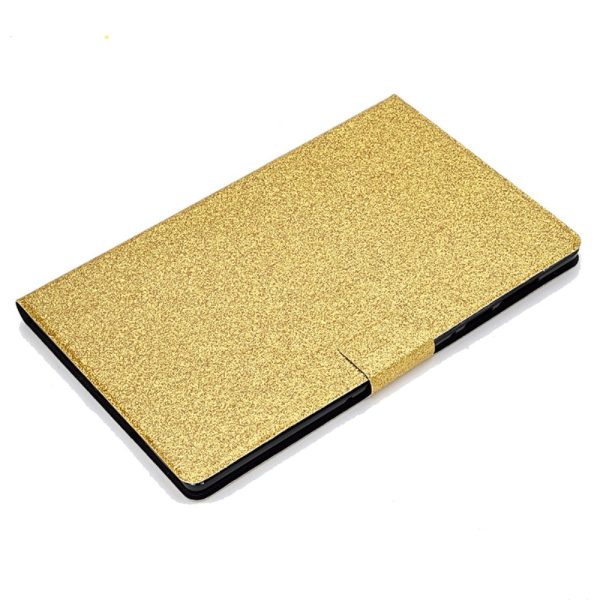 Samsung Galaxy Tab A9 Plus Glitter Leather Case - Protective Cover with card slots in Yellow Discount