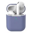 Apple Airpods silicone charging case - Dark Purple Cheap