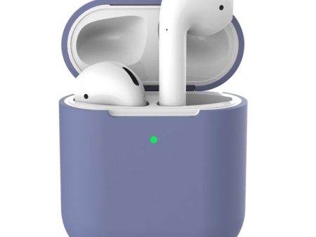 Apple Airpods silicone charging case - Dark Purple Cheap