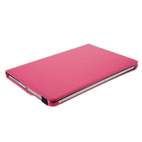 Rose Litchi Skin 360-degree Rotating Stand Cover with Elastic Band for iPad Air (2020 2022) and iPad Pro 11-inch (2018 2020 2021 2022) For Cheap