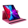 Rose Litchi Skin 360-degree Rotating Stand Cover with Elastic Band for iPad Air (2020 2022) and iPad Pro 11-inch (2018 2020 2021 2022) For Cheap