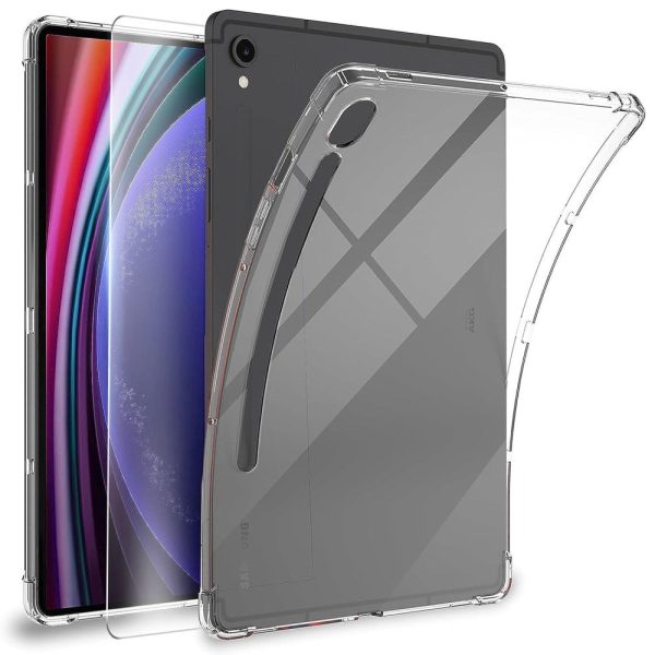 Transparent Silicone Cover for Samsung Galaxy Tab S9 with Reinforced Corners Online Hot Sale