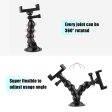 Universal flexible rotatable suction cup phone holder For Cheap