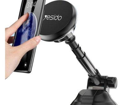 YESIDO C41 Universal dashboard car mount - Black Fashion