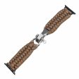 Apple Watch 49mm   45mm   44mm   42mm Nylon Braided Watch Band - Brown Online Hot Sale