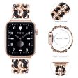 Apple Watch 40mm chain form stainless steel watch strap - Rose Gold   Black Online now