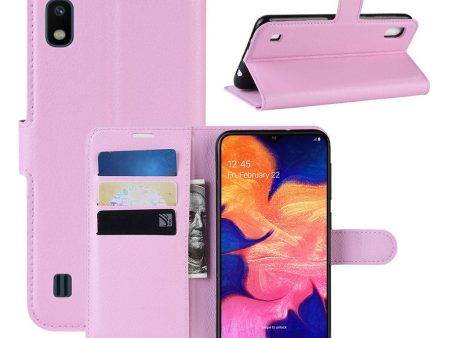 Alpha Samsung Galaxy A10 flip case - Pink Hot on Sale