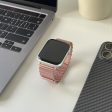 Apple Watch 41mm   40mm   38mm Magnetic Watchband Strap - Pink Supply