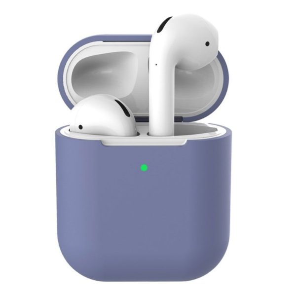 Apple Airpods silicone charging case - Dark Purple Cheap