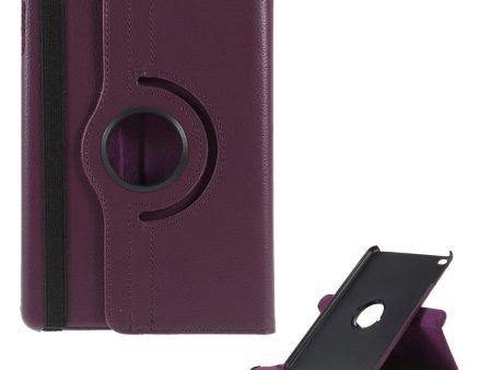 iPad Mini (2019) litchi leather case - Purple For Discount