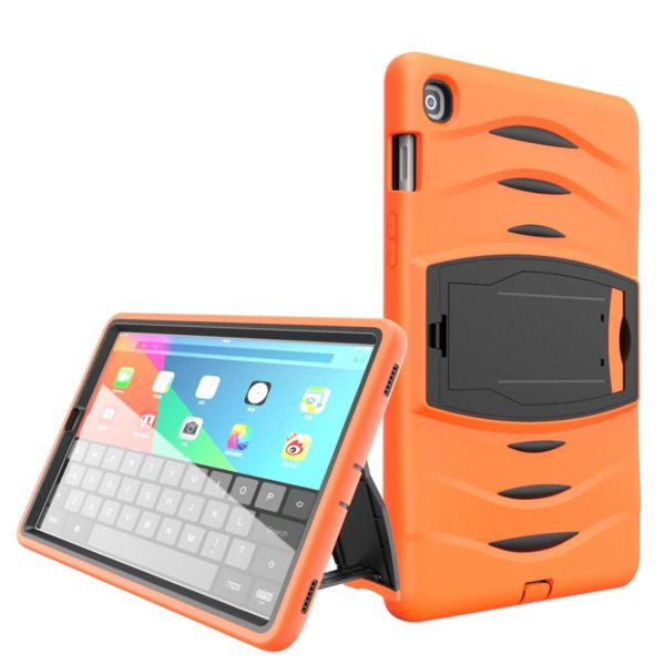 Samsung Galaxy Tab S5e shockproof silicone hybrid case - Orange Cheap