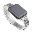 Apple Watch Series 49mm - 45mm - 44mm Zinc Alloy Band - Silver Sale