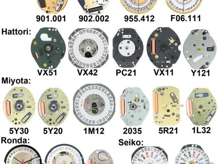 TC-120, Deluxe Kit 30 Pieces Most Popular Movements Online