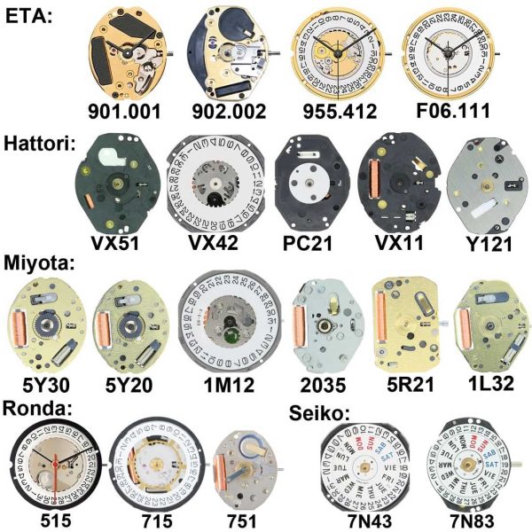 TC-120, Deluxe Kit 30 Pieces Most Popular Movements Online