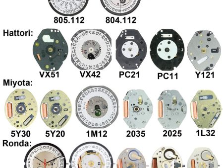 TC-118, Basic Kit 18 Pieces Most Popular Movements Discount