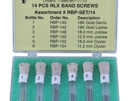 Band Screw Assortment for Rolex (14 Pieces) For Cheap