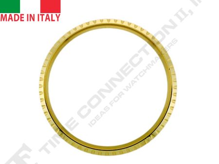 Bezel (18K Gold) to fit Rolex Sub Plastic Model Fashion